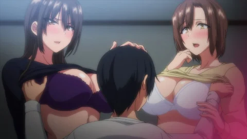 Kyonyuu Ga Futari Inai To Bokki Shinai Otto No Tame Ni Tomodachi Wo Tsuretekita Tsuma Episode 1